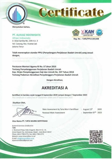 Sertifikat Akreditasi
